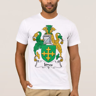 Jones familjvapensköld t shirt