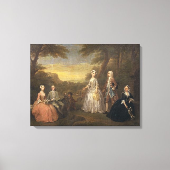 Jones Family, 1730-1 Canvastryck (Framsida)
