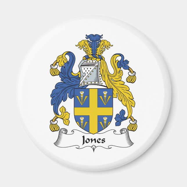 Jones Family Crest Magnet (Framsidan)