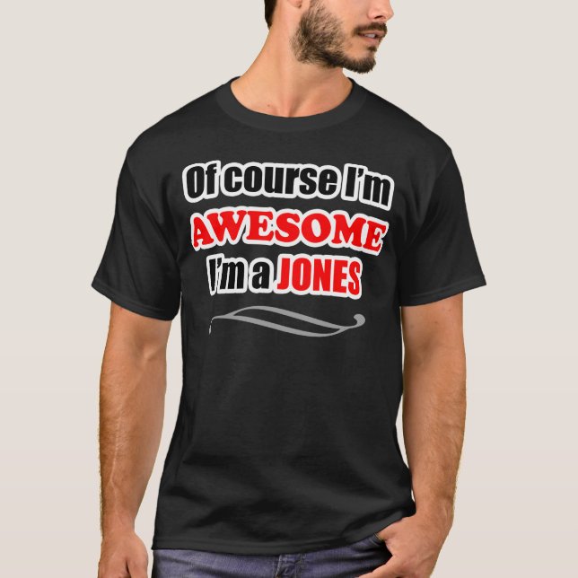 Jones Fantastisk Family Tee Shirt (Framsida)