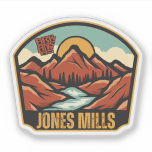 Jones Mills, Arkansas Klistermärken