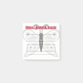 Jones Said Post-it Notes Block