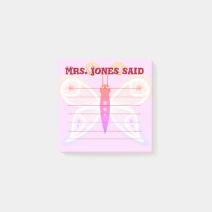 Jones Said Rosa Post-it Notes Block