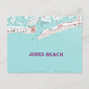 Jones strand New York Vykort