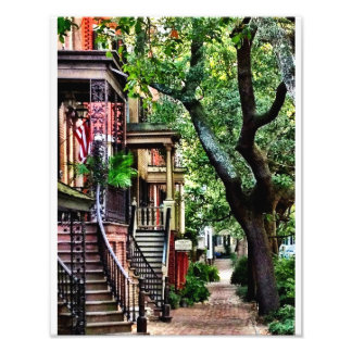 Jones Street, Savannah Fototryck