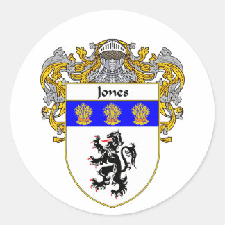 Jones Welsh Jackar av Arm (Mantled) Runt Klistermärke