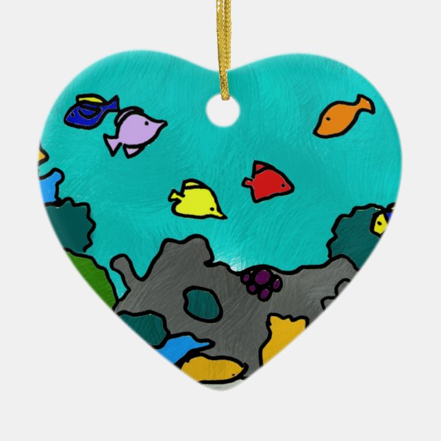 Jones'en Julgransprydnad Keramik (Framsidan)