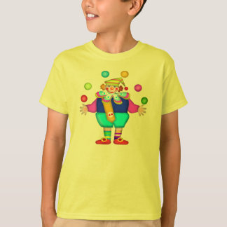 Jonglera clownT-tröja Tee Shirt