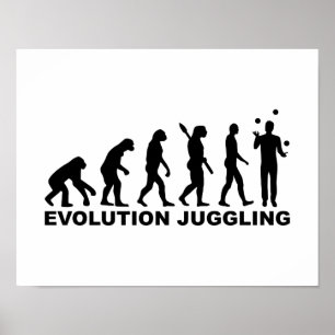 Jonglera för evolution poster