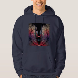 Jonglering Abstrakt Modern Fantasy Fraktal Konst Hoodie