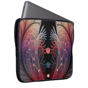Jonglering Abstrakt Modern Fantasy Fraktal Konst Laptop Fodral