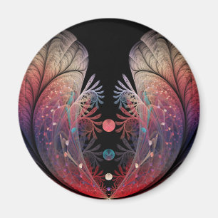 Jonglering Abstrakt Modern Fantasy Fraktal Konst Magnet
