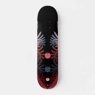 Jonglering Abstrakt Modern Fantasy Fraktal Konst Mini Skateboard Bräda 18,5 Cm