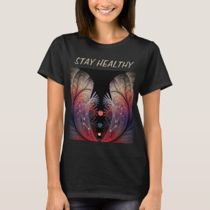 Jonglering Abstrakt Modern Fantasy Fraktal Konst T Shirt