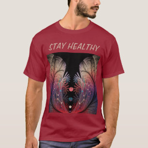 Jonglering Abstrakt Modern Fantasy Fraktal Konst T Shirt