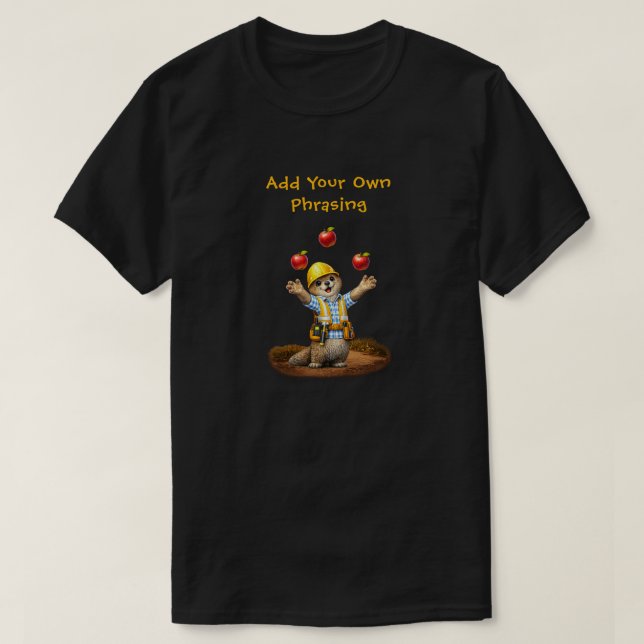 "Jonglering" T Shirt (Design framsida)