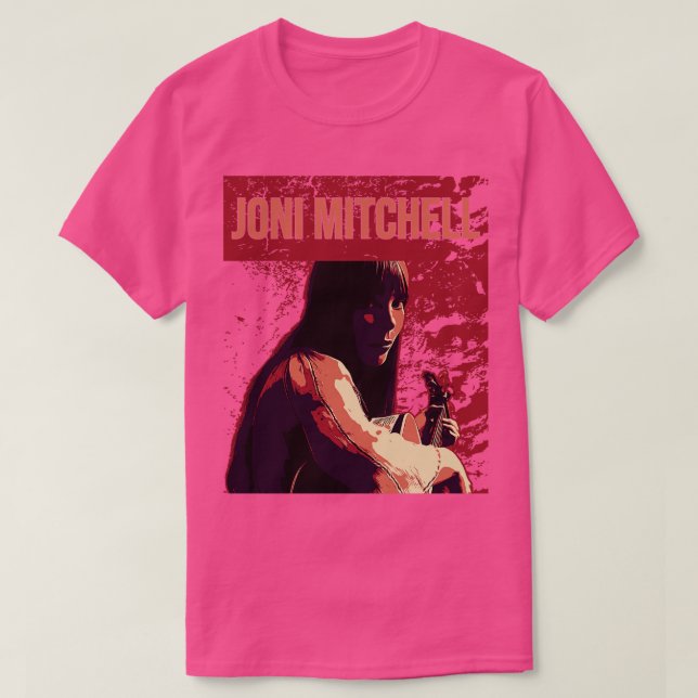 joni mitchell 1 t shirt (Design framsida)
