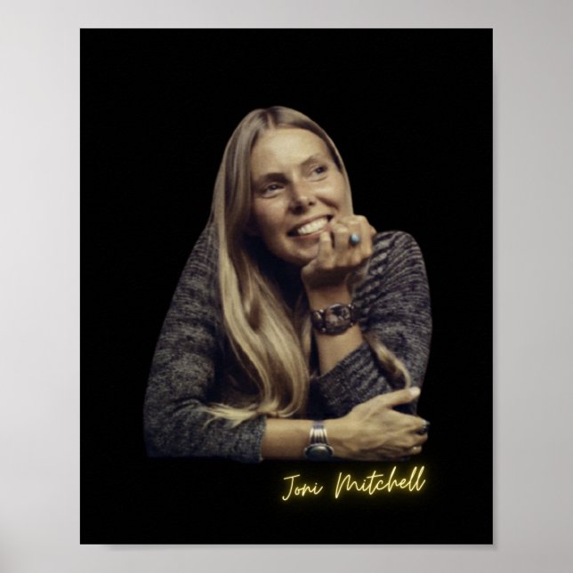 Joni Mitchell I kärlek du Poster (Framsidan)