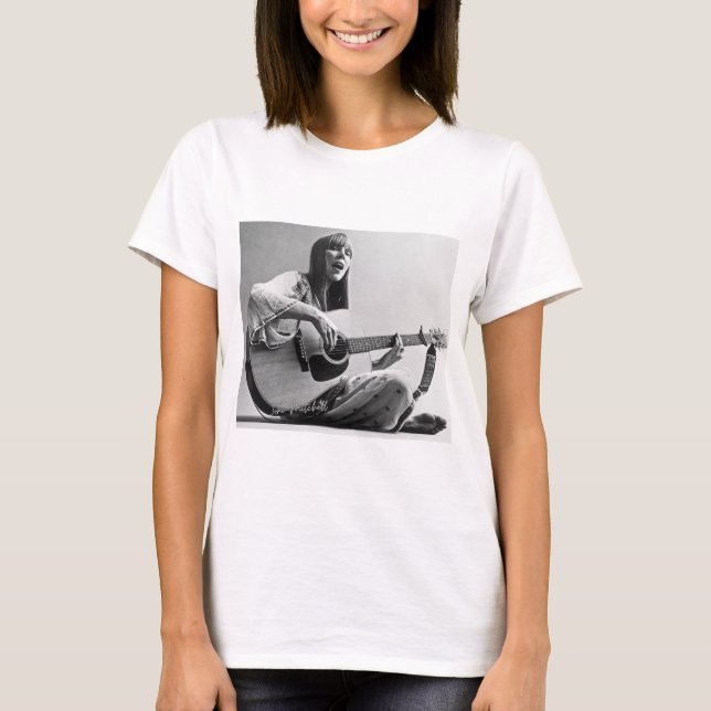 Joni Mitchell I kärlek du  T Shirt (Framsida)
