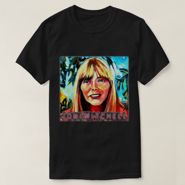 Joni Mitchell Jon Joni T Shirt (Design framsida)