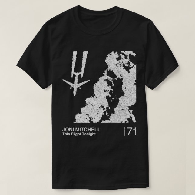 Joni Mitchell Joni Mitchell _ Minimalist Graphic A T Shirt (Design framsida)