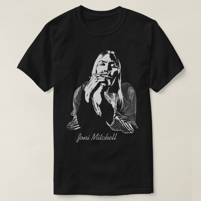 Joni Mitchell Joni Mitchell __ T Shirt (Design framsida)
