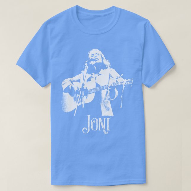 Joni the White Stencil T Shirt (Design framsida)