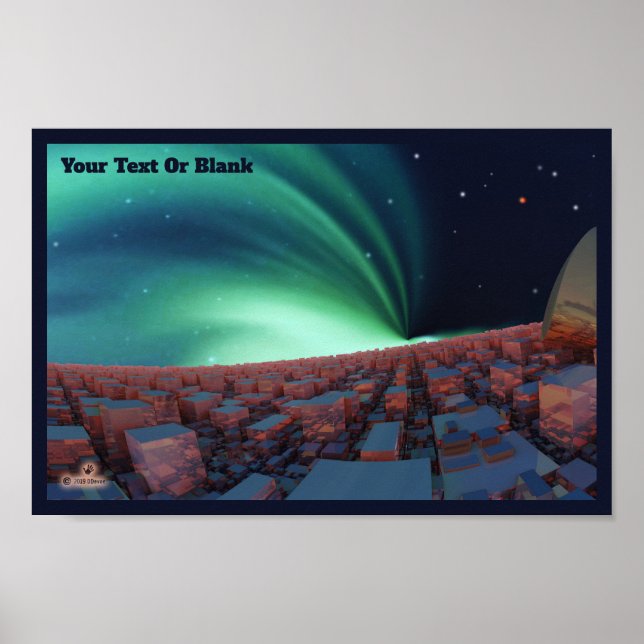 Joniserat syre poster (Framsidan)