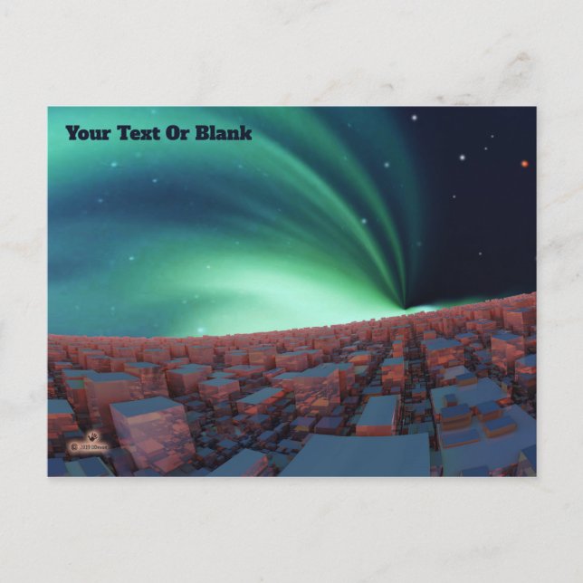 Joniserat syre vykort (Framsida)