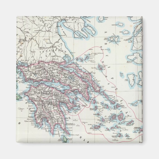 Joniska öarna, Grekland Magnet (Framsidan)