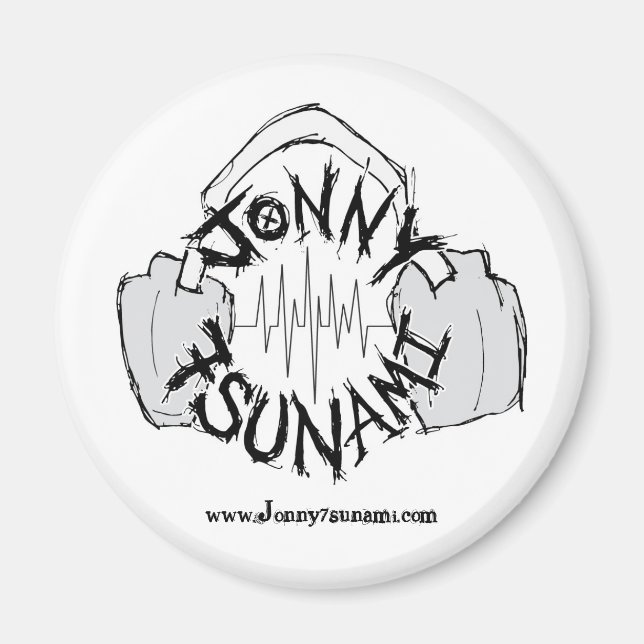 Jonny7sunami Magnet (Framsidan)