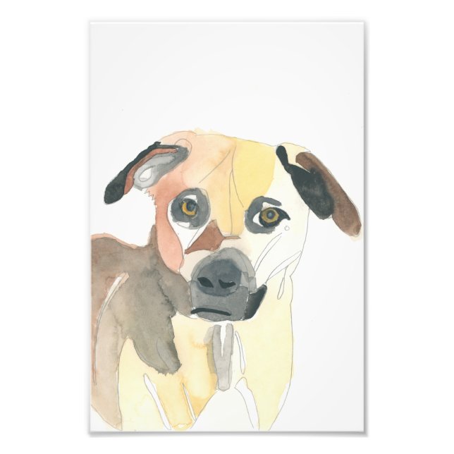 Jonny Watercolor Tryck (Framsidan)