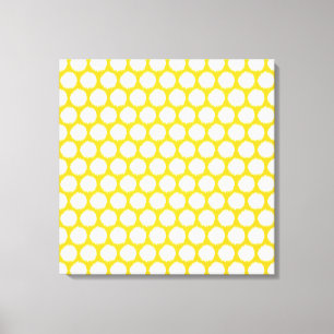 Jonquil Asian Moods Ikat Dots Canvastryck
