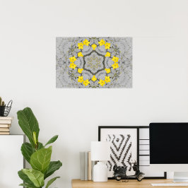 Jonquil Harmony Hjul Poster