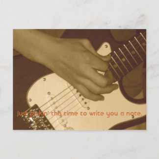 Jons Guitar Vykort