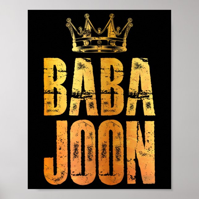 Joon Persian Pappa Iran Quote Iranian Fars dag Poster (Framsidan)