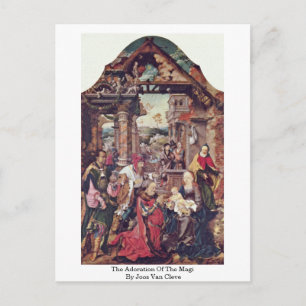 Joos Van Cleves lagning av Magi Vykort
