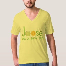Joose Manar Top gör en kroppens Bra Drink-hals T-shirt