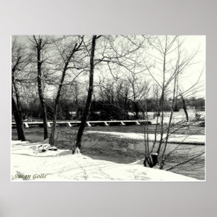Joplin Missouri Shoal Bäck Bridge Poster