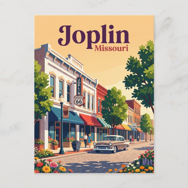 Joplin, Missouri Vykort (Framsida)