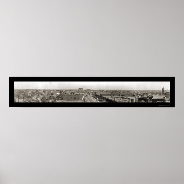 Joplin, MO Photo 1910 Poster (Framsidan)