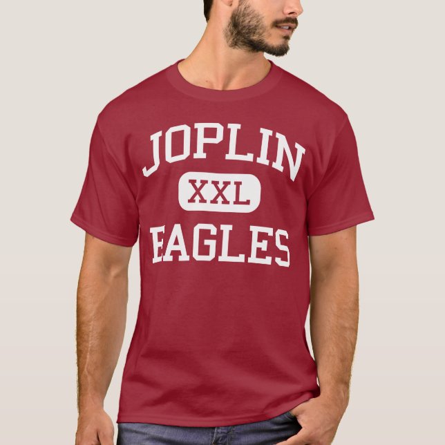 Joplin - örnar - högstadium - Joplin Missouri Tee Shirt (Framsida)