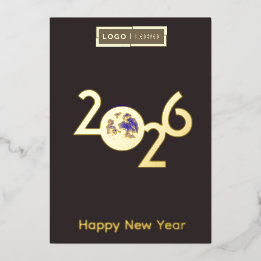 Jord 2026 - nyårskort i Professionell, ingen bg