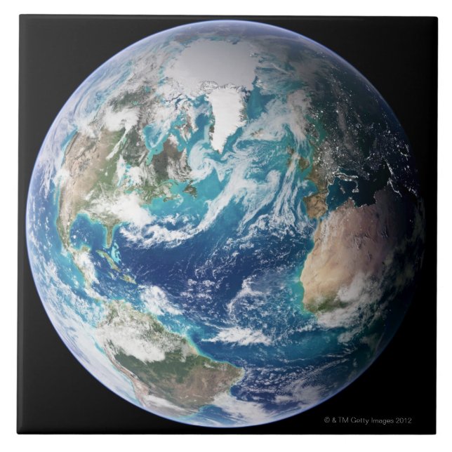 Jord 2 kakelplatta (Framsidan)