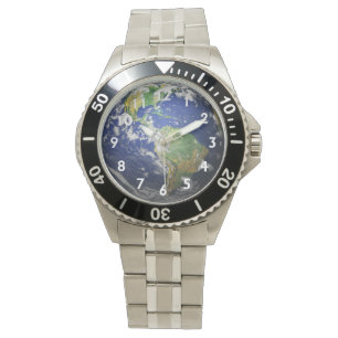 Jord - 3D verkställer Armbandsur