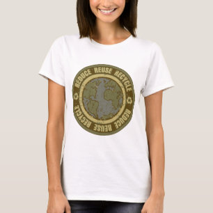 Jord återanvänd Grunge T-shirt
