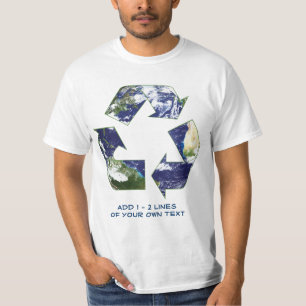 Jord - återvinning t-shirt