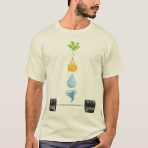 Jord avfyrar, bevattnar, luftar, STRYKER skjortan Tee Shirt