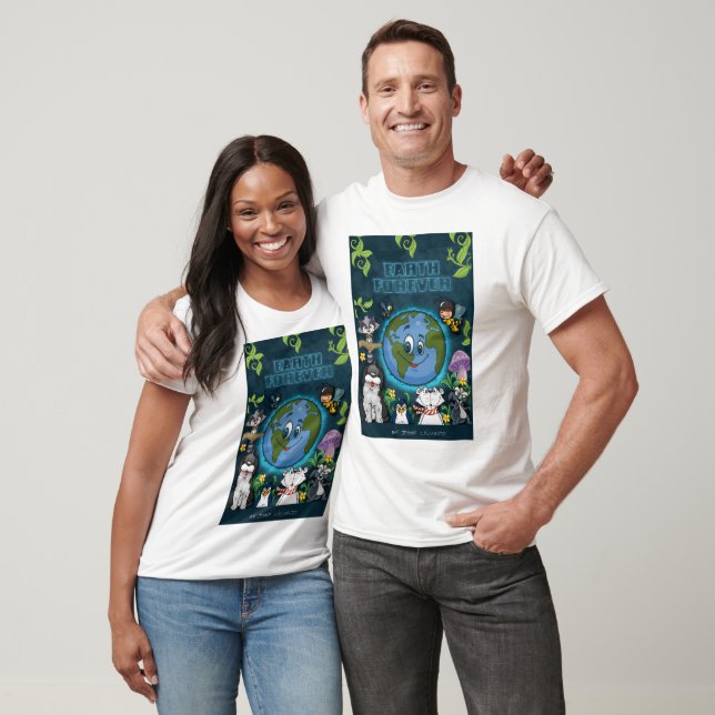 jord_dag_poster tee shirt (Unisex)