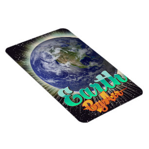 Jord efter Luft Vintage poster Magnet